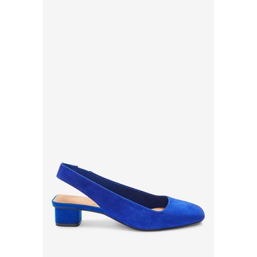 chaussure compensée bleu