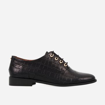 derbies croco femme