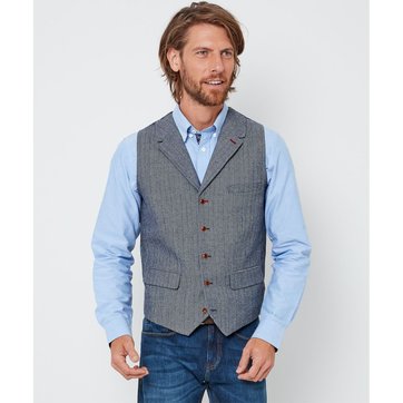 Gilet Costume Homme Gris Anthracite La Redoute