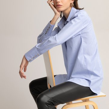 Langärmeliges Hemd, lange Form LA REDOUTE COLLECTIONS