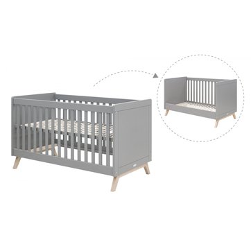 Lit Bebe Lit Evolutif A Sommier A Barreaux En Solde Bopita La Redoute