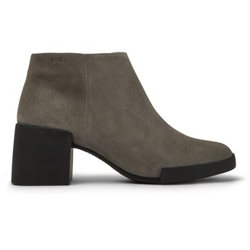 bottines nubuck femme camel