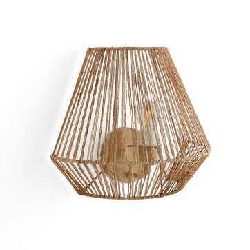Wandleuchte Yaku aus Hanf, H. 25 cm LA REDOUTE INTERIEURS