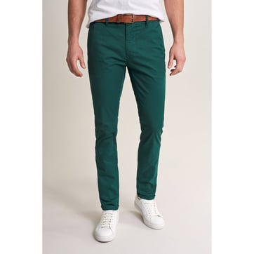 Pantalon Chino Vert Homme La Redoute