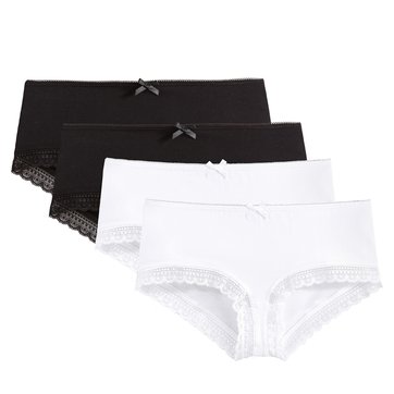 Lot de 4 shorties LA REDOUTE COLLECTIONS