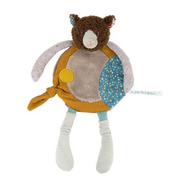 peluche petit ours brun musicale