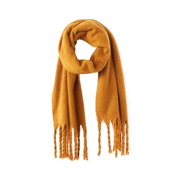 Bufanda lisa con flecos LA REDOUTE COLLECTIONS