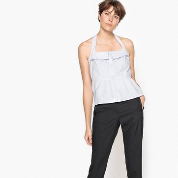 Top de alças finas, botões à frente LA REDOUTE COLLECTIONS