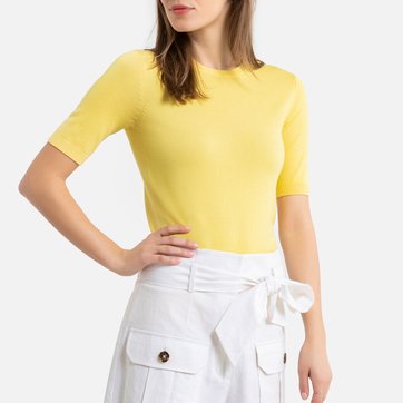 Kurzärmeliger Pullover, ein echtes Basic LA REDOUTE COLLECTIONS