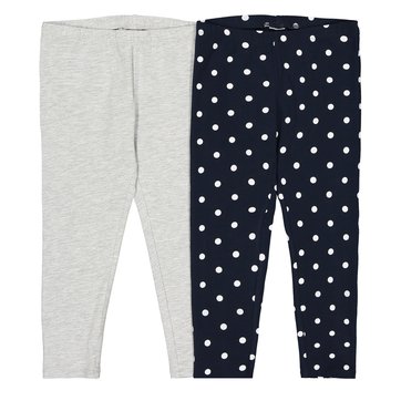 Lote de 2 leggings, 3-12 anos LA REDOUTE COLLECTIONS