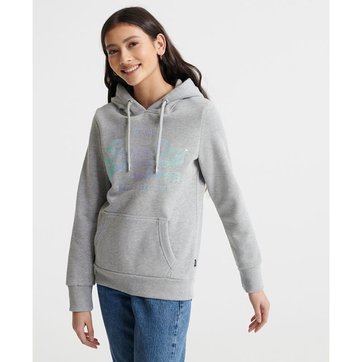 sweat chaud capuche femme