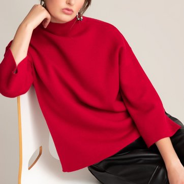 Pull over rouge femme | La Redoute Pull over rouge femme | La Redoute