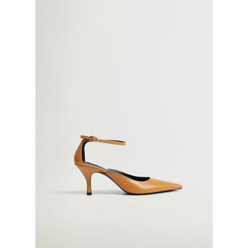 escarpin rouge mango