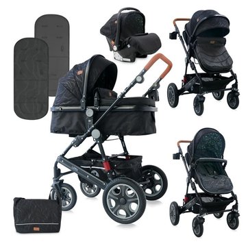 chicco trio activ3 anthracite poussette combinée