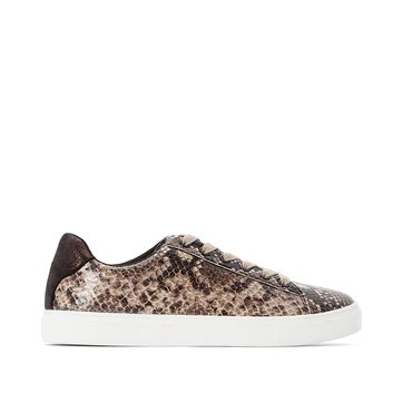 Zapatillas efecto piel de serpiente LA REDOUTE COLLECTIONS PLUS