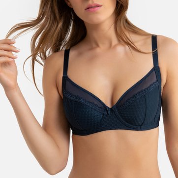 BH aus Mikrofaser, hoch geschnittene Cups LA REDOUTE COLLECTIONS