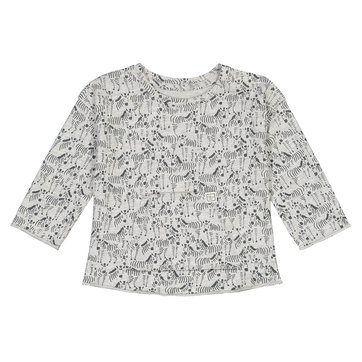 Langarmshirt mit Zebraprint 1 Monat-4 Jahre LA REDOUTE COLLECTIONS