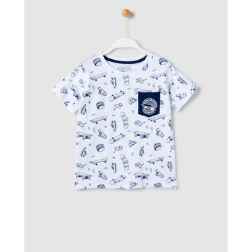 reebok classic t shirt enfant deepblue