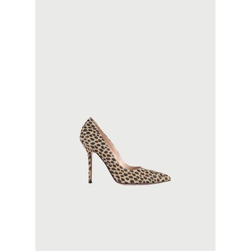 chaussures talon leopard femme