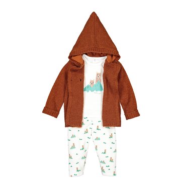 Conjunto de 3 peças, 1 mês-3 anos Conjunto de 3 peças, 1 mês-3 anos LA REDOUTE COLLECTIONS