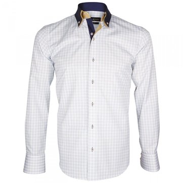chemise homme double col