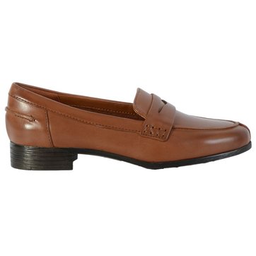 mocassin femme cuir marron