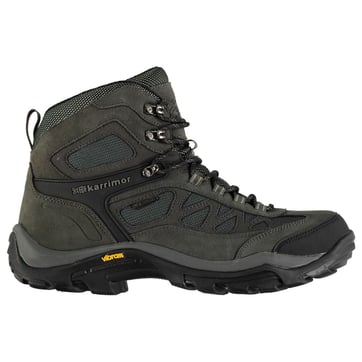 Chaussures De Marche Basses Karrimor Kestrel Pour Homme - Cuir Synthétique, Semelle Dynagrip, Imperméables - 8