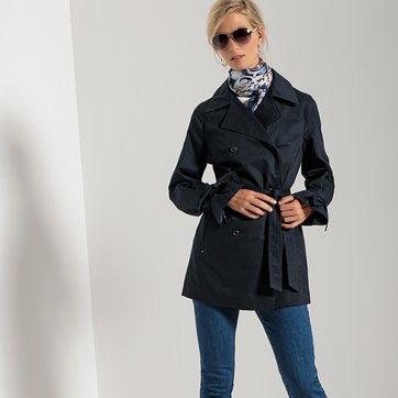 Trench corto con tratamiento Teflon® ANNE WEYBURN