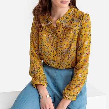 Blusa, estampado floral SEE U SOON