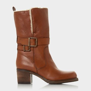 bottines mi mollet femme