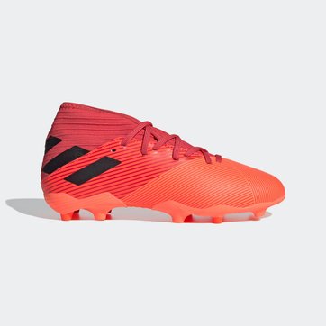 chaussure de foot adidas rouge et noir