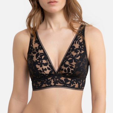 Soutien-gorge bralette maille florale Barista LA REDOUTE COLLECTIONS