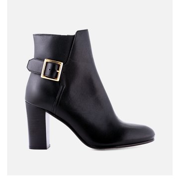 Botines de piel con tacón Vaboucle COSMOPARIS