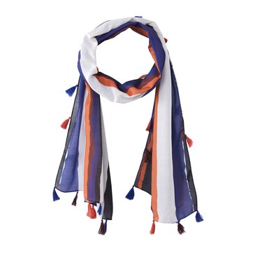 Lenço às riscas LA REDOUTE COLLECTIONS