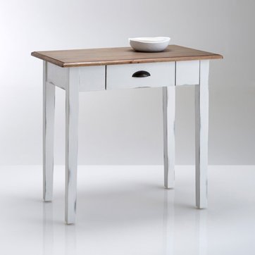 Table de cuisine pin massif, 1 à 2 couverts, Rosid LA REDOUTE INTERIEURS