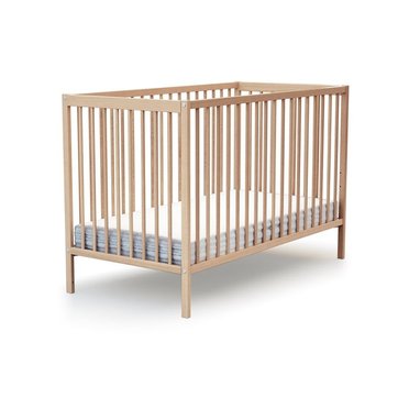 Lit Bebe Pliant En Bois Laque Gris Baby Fox Sommier Integre A La Structure 60 X 1 Cm Lits Cages Lits Pour Tout Petits Bebe Puericulture