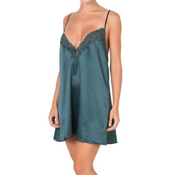 chemise de nuit verte