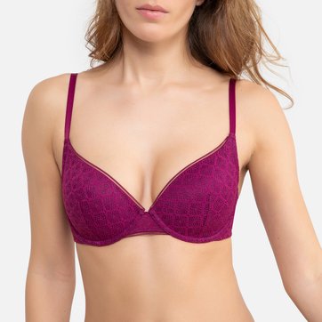 Soutien-gorge corbeille ampliforme en dentelle LA REDOUTE COLLECTIONS