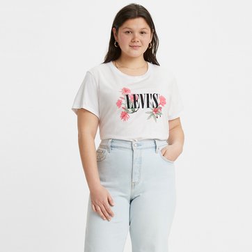 T-shirt de mangas curtas, motivo à frente LEVI'S