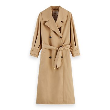 trench coton femme