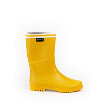 botte jaune moutarde homme