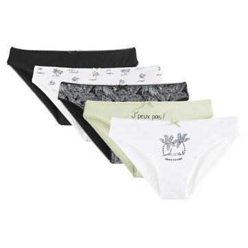 Lot de 5 slips LA REDOUTE COLLECTIONS