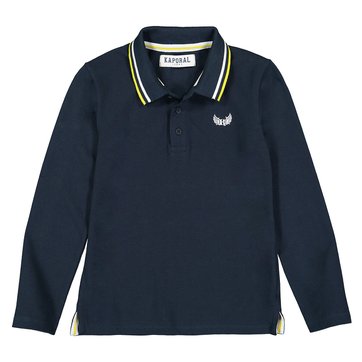 Polo de mangas compridas, 10-16 anos KAPORAL