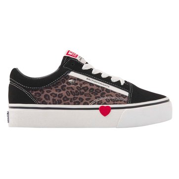 chaussures plates leopard femme