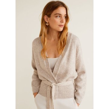En Gilet Femme La Mango Redoute Solde ZSnxS0R