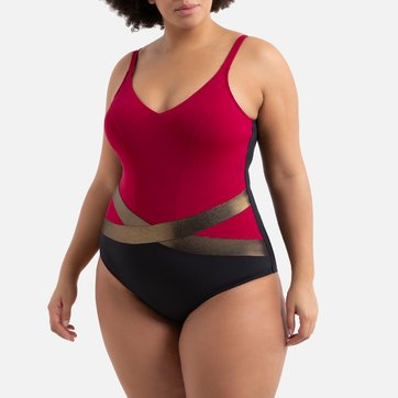Maillot de bain 1 pièce amincissant LA REDOUTE COLLECTIONS PLUS