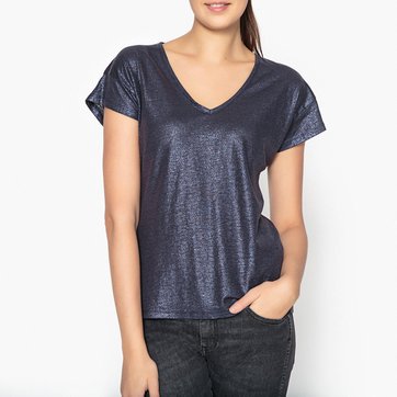 T-shirt em linho CELESTE MARIE SIXTINE