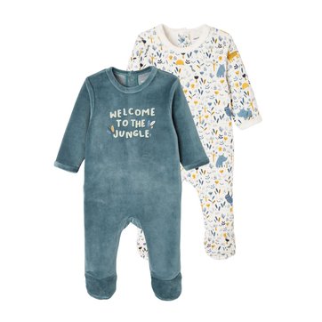 Pyjama Velour Bebe La Redoute