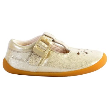 chaussure doré bebe fille