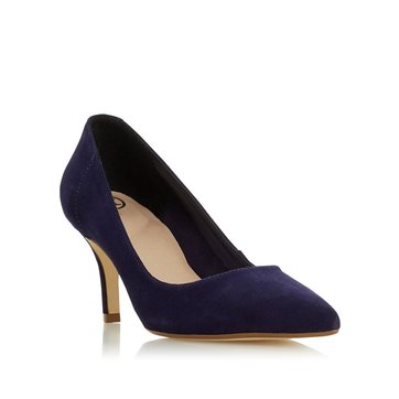 escarpins bleu homme